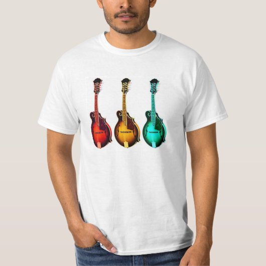 HELEMAAL MANDOLINS! T-SHIRT (Voorkant)