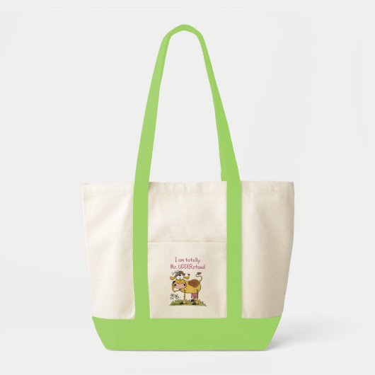 Helemaal Ms UDDER stond Tote Bag (Voorkant)