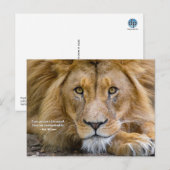 Helemaal niet getemd - Motiverende quote + jouw fo Briefkaart (Voorkant / Achterkant)