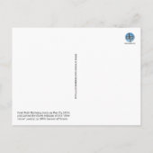 Helemaal niet getemd - Motiverende quote + jouw fo Briefkaart (Achterkant)