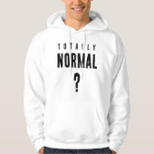 Helemaal normaal? hoodie (Voorkant)