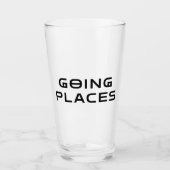 Helemaal op Reis Sarcastisch Pintglas Glas (Voorkant)