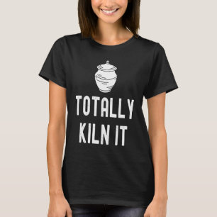 Helemaal Oven Het Aardewerk Keramiek Keramiek Lie T-shirt