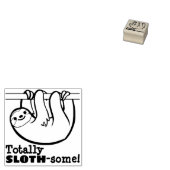 Helemaal SLOTH-some Stamp Rubberstempel (Gestempeld)