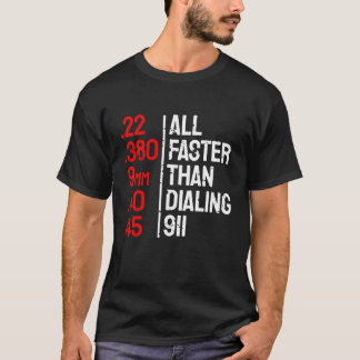 helemaal sneller dan 911 t-shirt