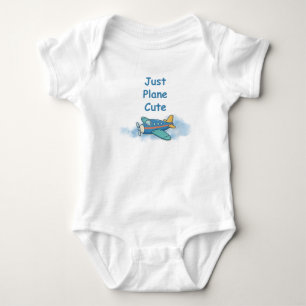 Helemaal Vliegtuig Cute Baby Bodysuit