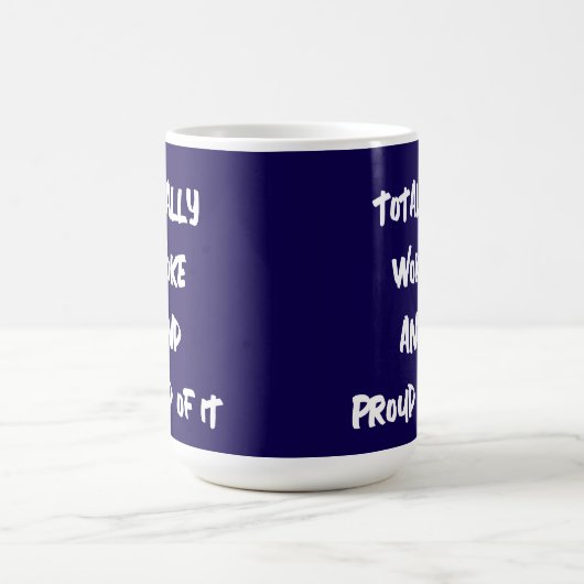 HELEMAAL WAKKER EN TROTS OP KOFFIEMOK (Center)