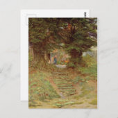 Helen Allingham A Cottage Near Crocken Hill Briefkaart (Voorkant / Achterkant)