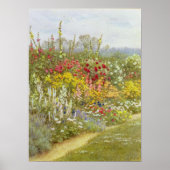 Helen Allingham  A Kruidachtige Grens Poster (Voorkant)