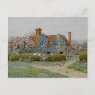 Helen Allingham Buckinghamshire House aan Penn Str Briefkaart