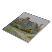 Helen Allingham Buckinghamshire House in Penn Str Tegeltje (Zijkant)