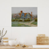 Helen Allingham Buckinghamshire House in Penn Stre Poster (Keuken)
