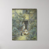 Helen Allingham De melkschaar Canvas Afdruk (Voorkant)
