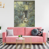 Helen Allingham De melkschaar Canvas Afdruk (Insitu (Woonkamer))