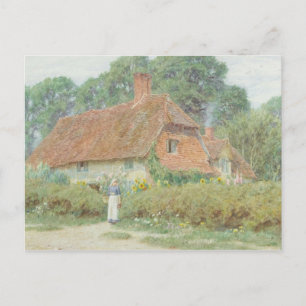 Helen Allingham door de katoenpoort Briefkaart