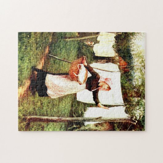Helen Allingham Droogkleding Legpuzzel (Horizontaal)