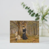 Helen Allingham  The Lady of the Manor Briefkaart (Staand voorkant)