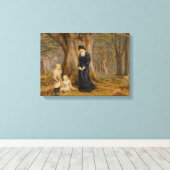 Helen Allingham  The Lady of the Manor Canvas Afdruk (Insitu (Houten vloer))