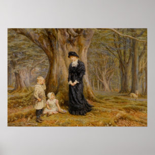 Helen Allingham  The Lady of the Manor Poster
