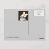 Helen baby bluebird met briefkaart van doornhaai (Achterkant)