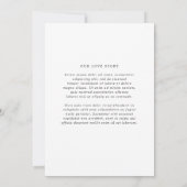 Helen Classic Elegant Wedding Save The Date (Achterkant)