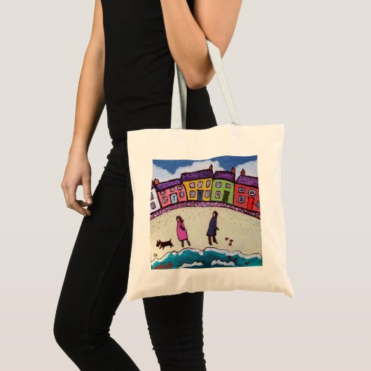 Helen Elliott vindt liefde op het strand Tote Bag (Voorkant (product))