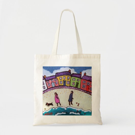 Helen Elliott vindt liefde op het strand Tote Bag (Voorkant)