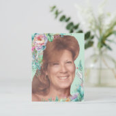 Helen Face kaart met gedicht (Staand voorkant)