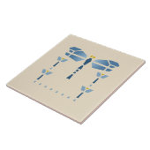 Helen Foster "Dragonfly" Tegeltje (Zijkant)