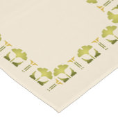 Helen Foster Ginkgo Border Stencil Korte Tafelloper (Hoek)