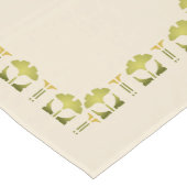 Helen Foster Ginkgo Border Stencil Medium Tafelloper (Hoek)