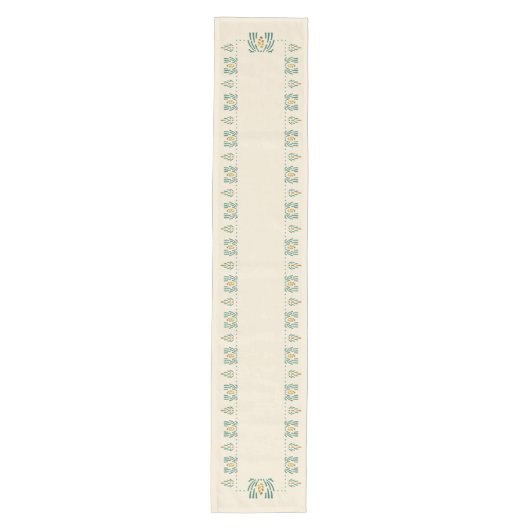 Helen Foster Pine Border Stencil Medium Tafelloper (Voorkant)
