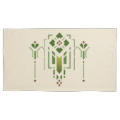 Helen Foster Prairie Stencil Motif King Size Kussensloop (Voorkant)