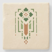 Helen Foster "Prairie" Stenen Onderzetter (Voorkant)