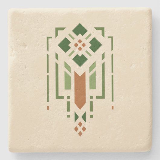 Helen Foster "Prairie" Stenen Onderzetter (Voorkant)