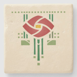 Helen Foster "Roos Frieze" Stenen Onderzetter