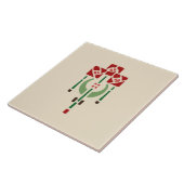 Helen Foster "Roos Pendant" Tegeltje (Zijkant)