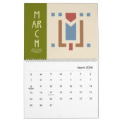 Helen Foster Stencil Kalender (Mar 2026)