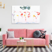 Helen Frankenthaler - Aerie - 2009 Canvas Afdruk (Insitu (Woonkamer))