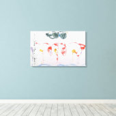 Helen Frankenthaler - Aerie - 2009 Canvas Afdruk (Insitu (Houten vloer))