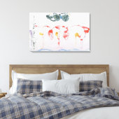 Helen Frankenthaler - Aerie - 2009 Canvas Afdruk (Insitu (Slaapkamer))
