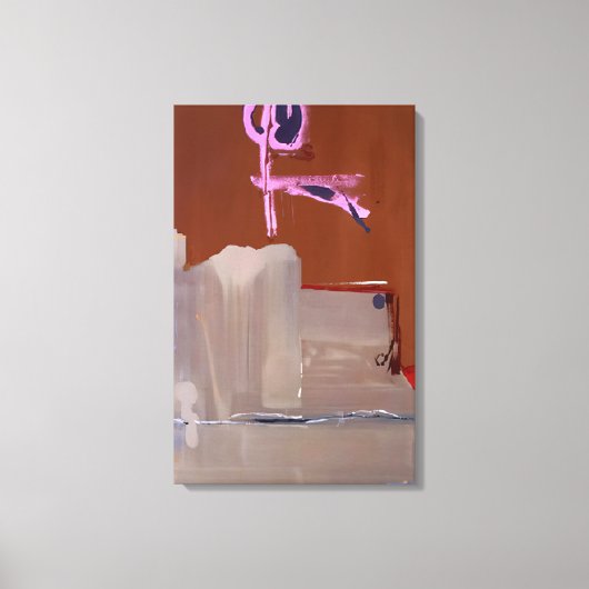 Helen Frankenthaler - Captain's Watch - 1986 Canvas Afdruk (Voorkant)