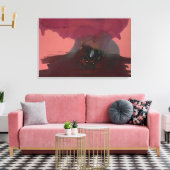 Helen Frankenthaler - Harbinger - 1986 Canvas Afdruk (Insitu (Woonkamer))