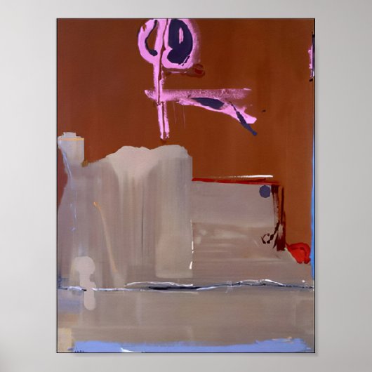 Helen Frankenthaler - Kapiteinshorloge - 1986 Poster (Voorkant)