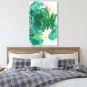 Helen Frankenthaler - Radius - 1993 Canvas Afdruk (Insitu (Slaapkamer))