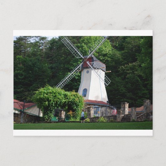 Helen, GA Windmill Briefkaart (Voorkant)