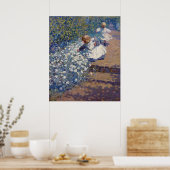 Helen Galloway McNicoll Picking Flowers Poster (Keuken)