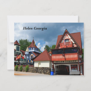 Helen Georgia Alpine Village Briefkaart