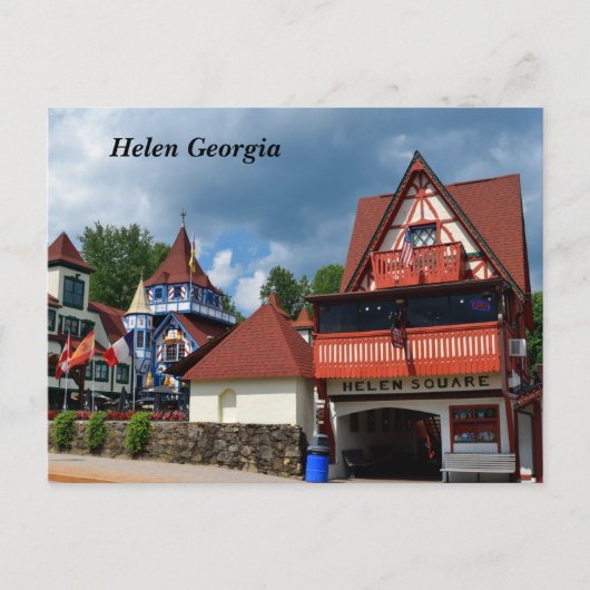 Helen Georgia Alpine Village Briefkaart (Voorkant)