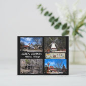 Helen, Georgia Alpine Village Briefkaart (Staand voorkant)